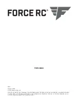 Preview for 19 page of Force RC FCES03000 Instruction Manual