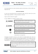 Предварительный просмотр 2 страницы Force CNC BTN Series Installation, Operation And Maintenance Manual