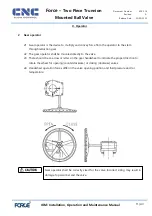 Предварительный просмотр 11 страницы Force CNC BTN Series Installation, Operation And Maintenance Manual