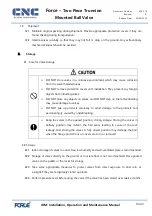 Предварительный просмотр 14 страницы Force CNC BTN Series Installation, Operation And Maintenance Manual