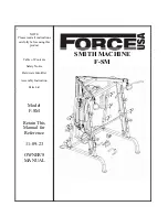 Force F-SM Owner'S Manual preview