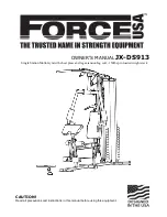 Force JX-DS913 Owner'S Manual preview