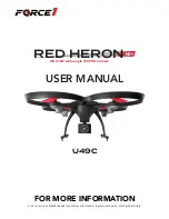 Force1 U49C RED HERON User Manual preview