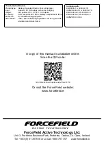 Предварительный просмотр 12 страницы Forcefield SOLAR FENCE Installation And Operation Instructions Manual