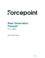 Forcepoint NGFW Quick Start Manual preview