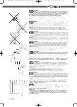 Preview for 2 page of Forch 5375 9 Manual