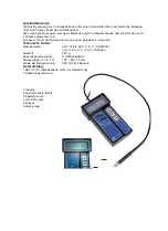 Предварительный просмотр 3 страницы Forch 5439 8 Manual