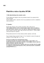 Предварительный просмотр 14 страницы Forch VITON Manual