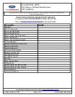 Preview for 2 page of Ford Performance M-15200K-BRL Manual