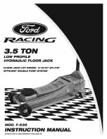 Ford Racing F-535 Instruction Manual preview