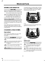 Preview for 94 page of Ford Tractor 2014 Figo Owner'S Information