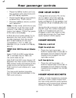 Предварительный просмотр 42 страницы Ford 1500RDS Owner'S Handbook Manual