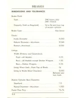 Предварительный просмотр 7 страницы Ford 1961 Comet Service Specifications Handbook