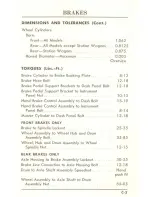 Предварительный просмотр 8 страницы Ford 1961 Comet Service Specifications Handbook