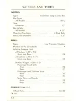 Предварительный просмотр 11 страницы Ford 1961 Comet Service Specifications Handbook