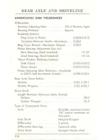 Предварительный просмотр 13 страницы Ford 1961 Comet Service Specifications Handbook