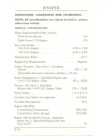 Предварительный просмотр 17 страницы Ford 1961 Comet Service Specifications Handbook