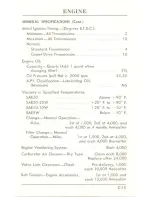 Предварительный просмотр 18 страницы Ford 1961 Comet Service Specifications Handbook