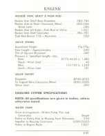 Предварительный просмотр 26 страницы Ford 1961 Comet Service Specifications Handbook