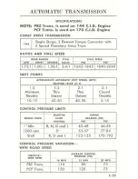 Предварительный просмотр 30 страницы Ford 1961 Comet Service Specifications Handbook