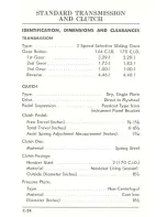 Предварительный просмотр 33 страницы Ford 1961 Comet Service Specifications Handbook