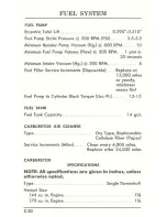 Предварительный просмотр 35 страницы Ford 1961 Comet Service Specifications Handbook