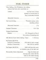 Предварительный просмотр 36 страницы Ford 1961 Comet Service Specifications Handbook