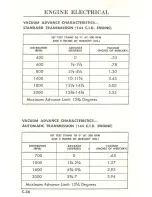 Предварительный просмотр 43 страницы Ford 1961 Comet Service Specifications Handbook