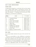 Предварительный просмотр 50 страницы Ford 1961 Comet Service Specifications Handbook