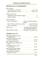 Предварительный просмотр 64 страницы Ford 1961 Comet Service Specifications Handbook