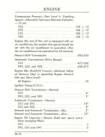 Предварительный просмотр 71 страницы Ford 1961 Comet Service Specifications Handbook