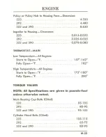 Предварительный просмотр 90 страницы Ford 1961 Comet Service Specifications Handbook