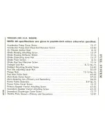 Предварительный просмотр 116 страницы Ford 1961 Comet Service Specifications Handbook