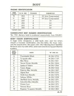 Предварительный просмотр 136 страницы Ford 1961 Comet Service Specifications Handbook