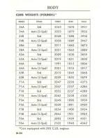 Предварительный просмотр 141 страницы Ford 1961 Comet Service Specifications Handbook