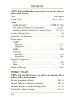 Предварительный просмотр 147 страницы Ford 1961 Comet Service Specifications Handbook