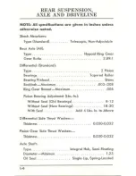 Предварительный просмотр 151 страницы Ford 1961 Comet Service Specifications Handbook