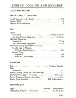 Предварительный просмотр 168 страницы Ford 1961 Comet Service Specifications Handbook