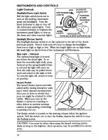 Preview for 20 page of Ford 1975 Mustang II Owner'S Manual