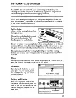 Preview for 31 page of Ford 1975 Mustang II Owner'S Manual