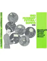 Ford 1983 Fairmont Futura Troubleshooting Manual предпросмотр