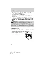 Предварительный просмотр 76 страницы Ford 1989 Bronco Owner'S Manual