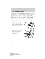 Предварительный просмотр 156 страницы Ford 1989 Bronco Owner'S Manual