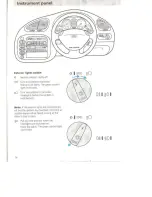 Предварительный просмотр 16 страницы Ford 1995 Galaxy Owner'S Handbook Manual