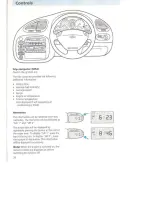 Предварительный просмотр 22 страницы Ford 1995 Galaxy Owner'S Handbook Manual