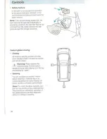 Предварительный просмотр 34 страницы Ford 1995 Galaxy Owner'S Handbook Manual