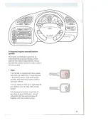 Предварительный просмотр 39 страницы Ford 1995 Galaxy Owner'S Handbook Manual