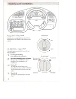 Предварительный просмотр 50 страницы Ford 1995 Galaxy Owner'S Handbook Manual