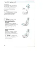 Предварительный просмотр 70 страницы Ford 1995 Galaxy Owner'S Handbook Manual