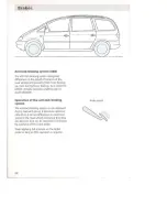 Предварительный просмотр 90 страницы Ford 1995 Galaxy Owner'S Handbook Manual